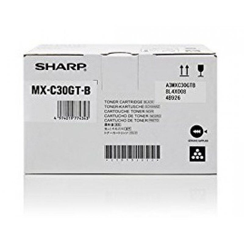 Sharp MXC30GTB Cartouche de toner 1 pièce(s) Original Noir