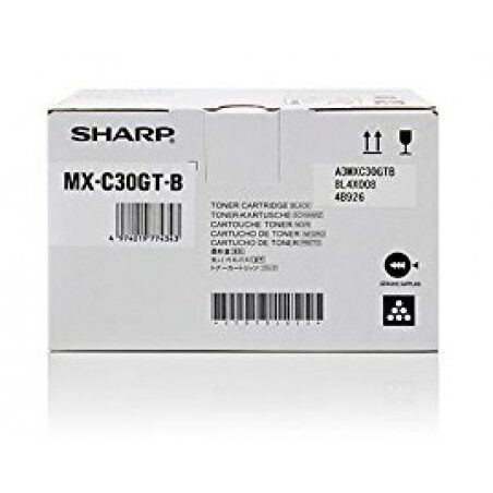 Sharp MXC30GTB Cartouche de toner 1 pièce(s) Original Noir