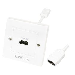 LogiLink compatible Anschlussdose, Unterputz