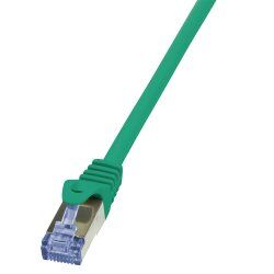 LogiLink 2m Cat.6A 10G S/FTP câble de réseau Vert Cat6a S/FTP (S-STP)