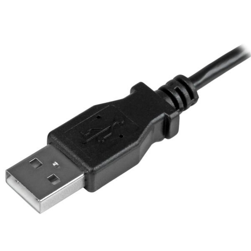 StarTech.com Micro USB Lade- und Sync-Kabel St/St - Links gewinkelt Micro-USB - 0,5m - USB-Kabel - 50 cm