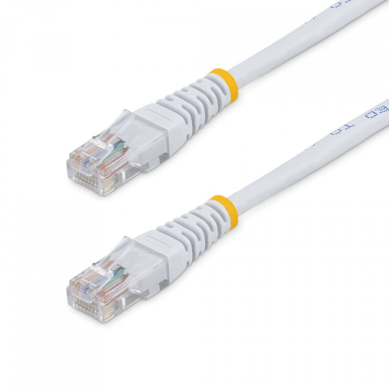 CABLE PATCH UTP CAT5E BLANC MOULE
