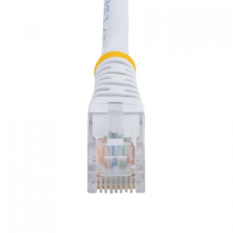 StarTech.com Câble patch UTP Cat5e de 15 m avec RJ45 moulé blanc - Cordon de connexion de 15 m