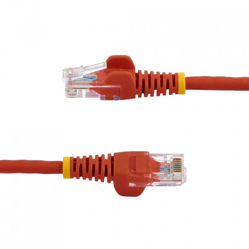 StarTech.com Cat5e Patch Cable with Snagless RJ45 Connectors - 2m, Red