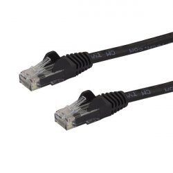 StarTech.com 10m CAT6 Ethernet Cable - Black CAT 6 Gigabit Ethernet Wire -650MHz 100W PoE RJ45 UTP Network/Patch Cord Sn