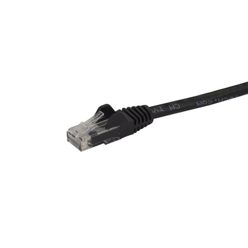 StarTech.com 10m CAT6 Ethernet Cable - Black CAT 6 Gigabit Ethernet Wire -650MHz 100W PoE RJ45 UTP Network/Patch Cord Sn