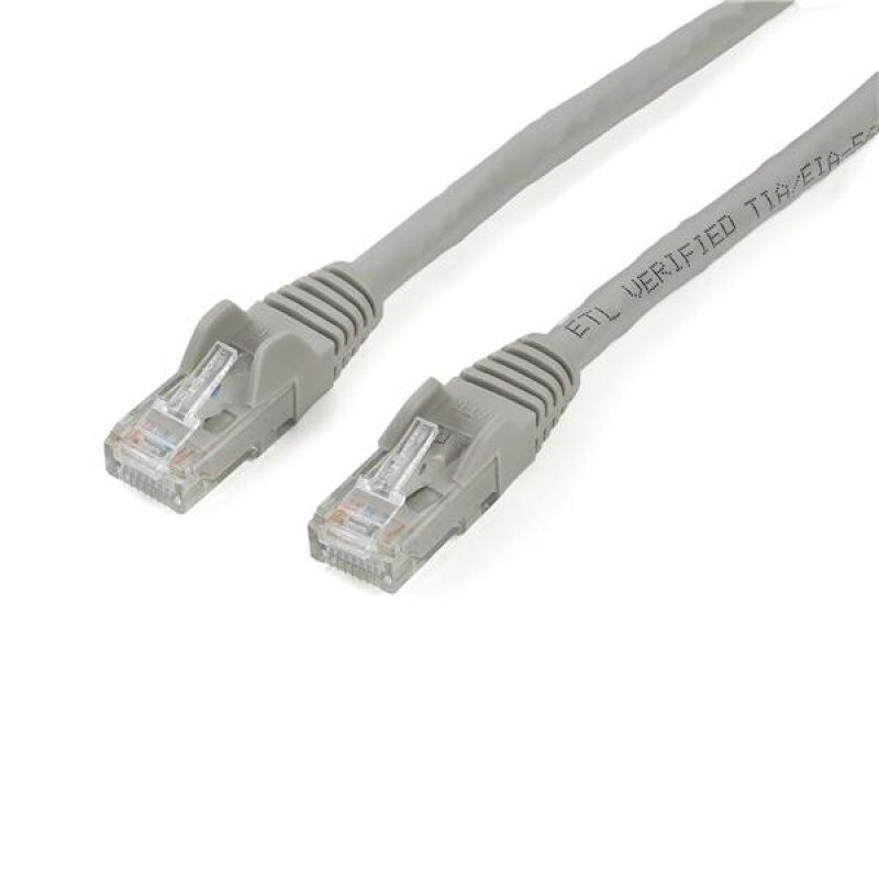 2M CAT6 GRAY SNAGLESS GIGABIT ETHERNET RJ45 CABLE MALE TO MALE