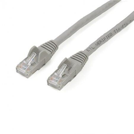 2M CAT6 GRAY SNAGLESS GIGABIT ETHERNET RJ45 CABLE MALE TO MALE