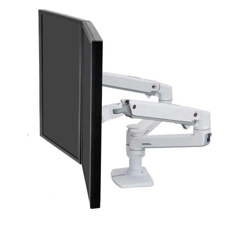 Ergotron LX Series 45-491-216 support d'écran plat pour bureau 68,6 cm (27") Blanc