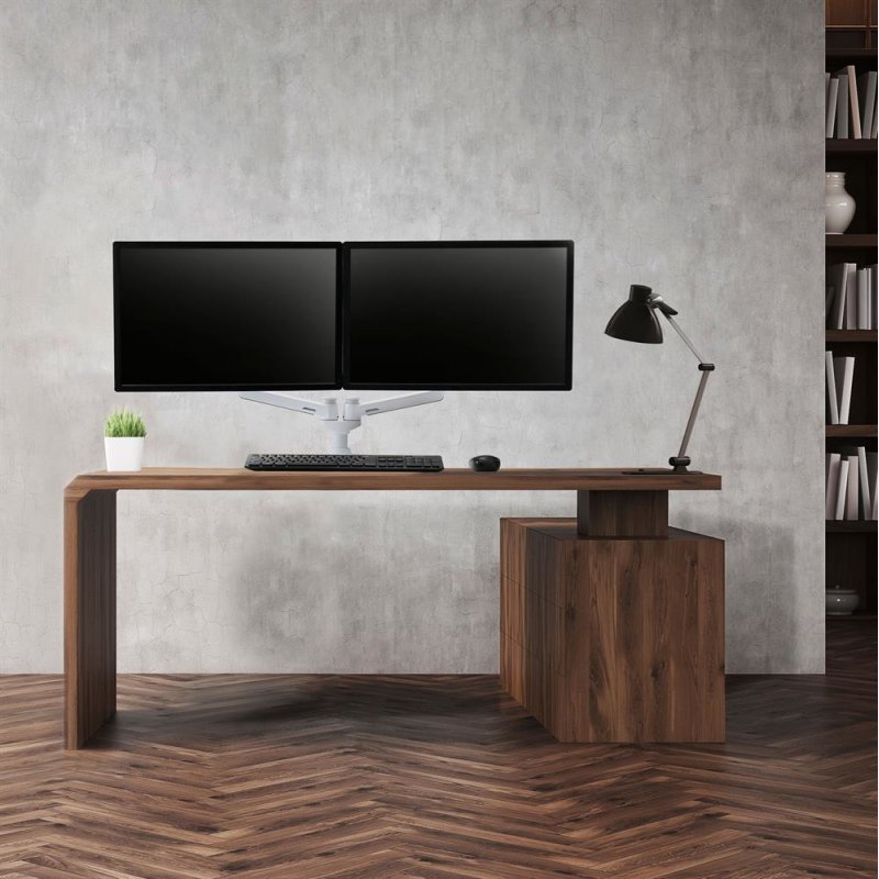 Ergotron LX Series 45-491-216 support d'écran plat pour bureau 68,6 cm (27") Blanc