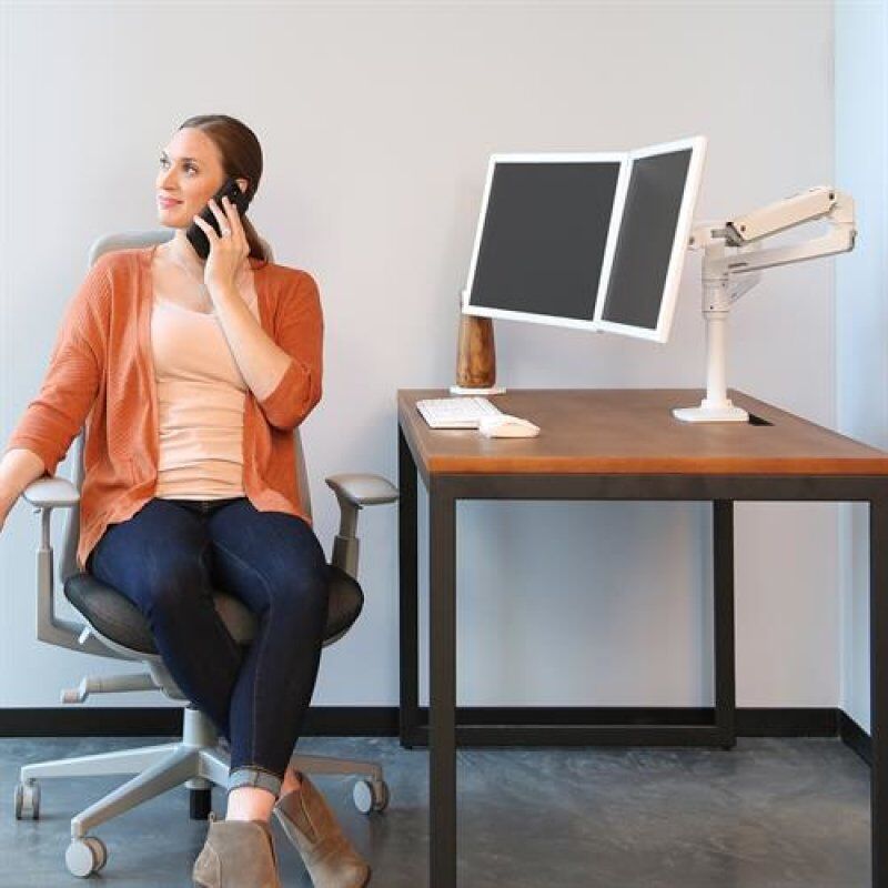 45-492-216/LX dual stacking arm white