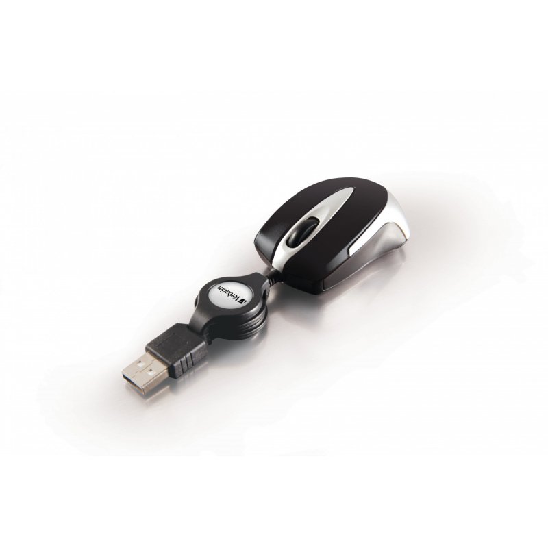 Verbatim Go Mini Optical Travel Mouse - Black