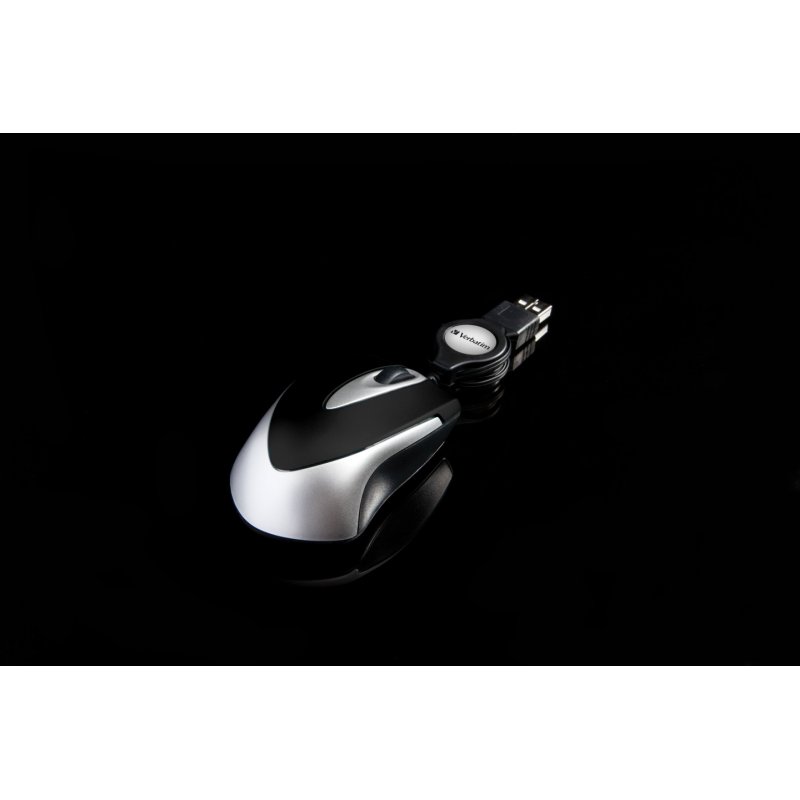 Verbatim Go Mini Optical Travel Mouse - Black