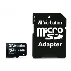 MICRO SDXC CARD PRO UHS-I 64GB CLASS 10