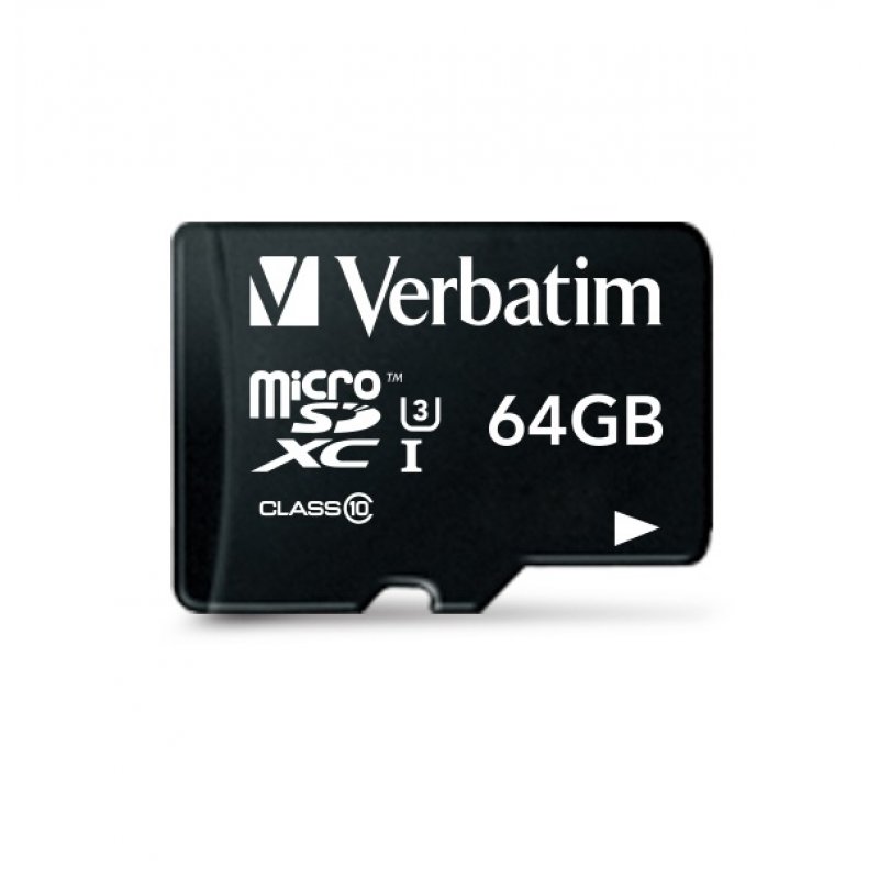 Verbatim Pro 64 GB MicroSDXC UHS Class 10