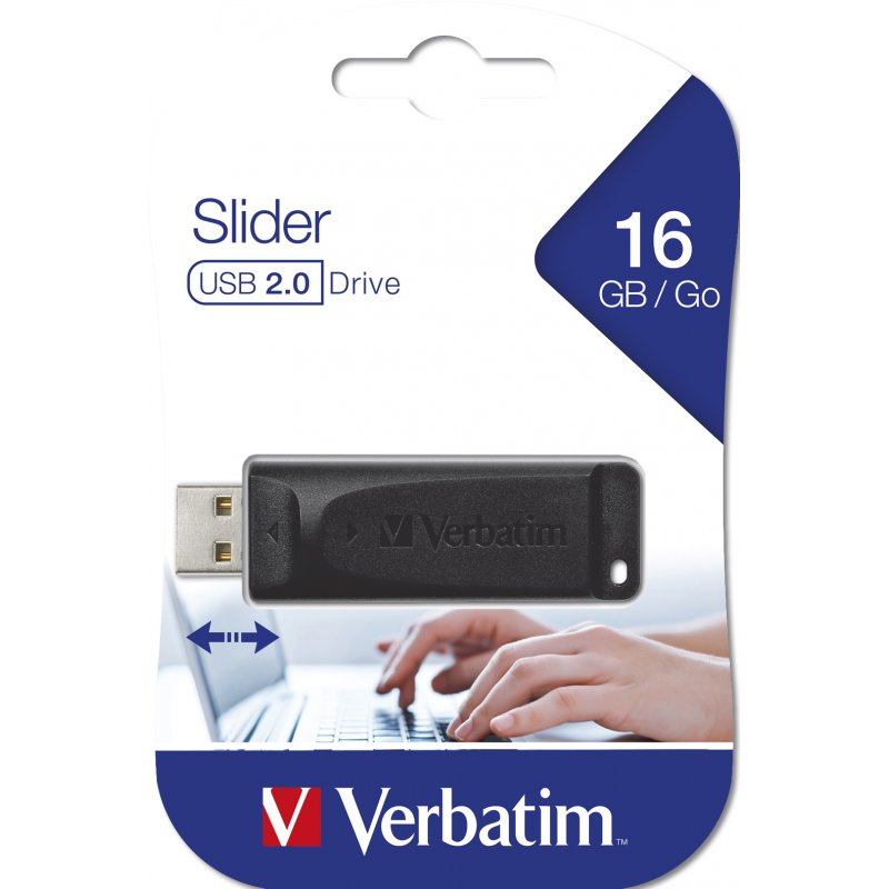 Verbatim Clé USB Slider (16 Go)