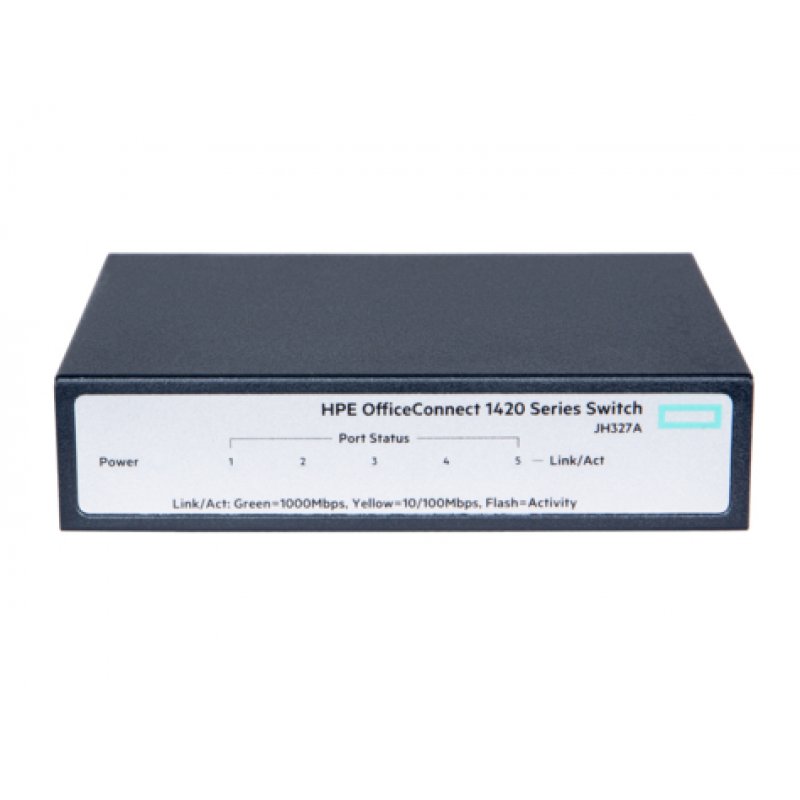 HPE OfficeConnect 1420 5G Non-géré L2 Gigabit Ethernet (10/100/1000) 1U Gris