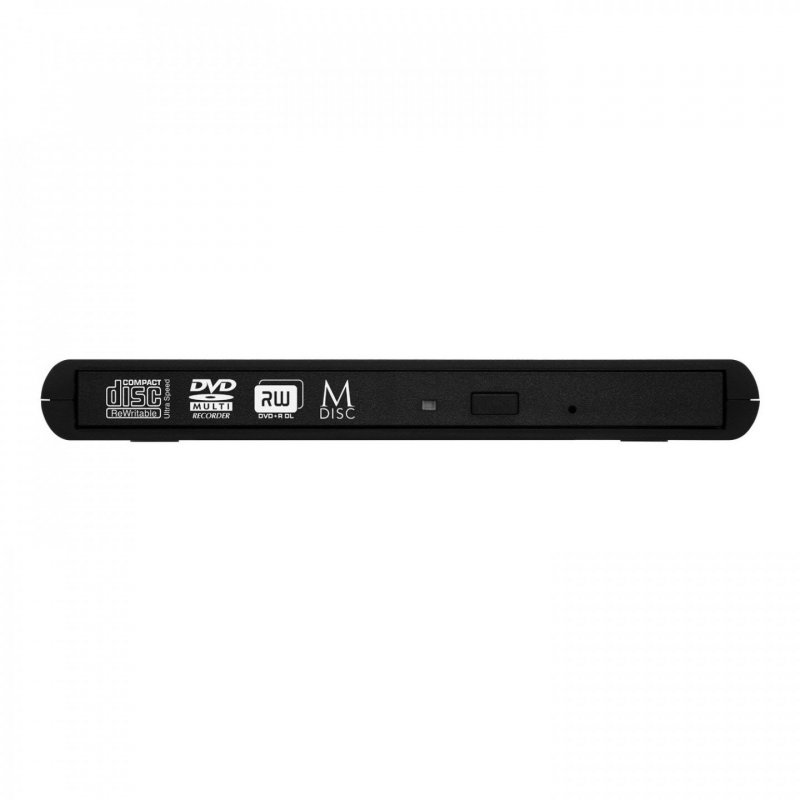 Verbatim Slimline CD/DVD optical disc drive DVD-RW Black