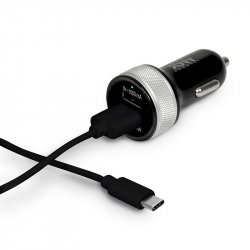 Car Charger 2 Usb & Type C