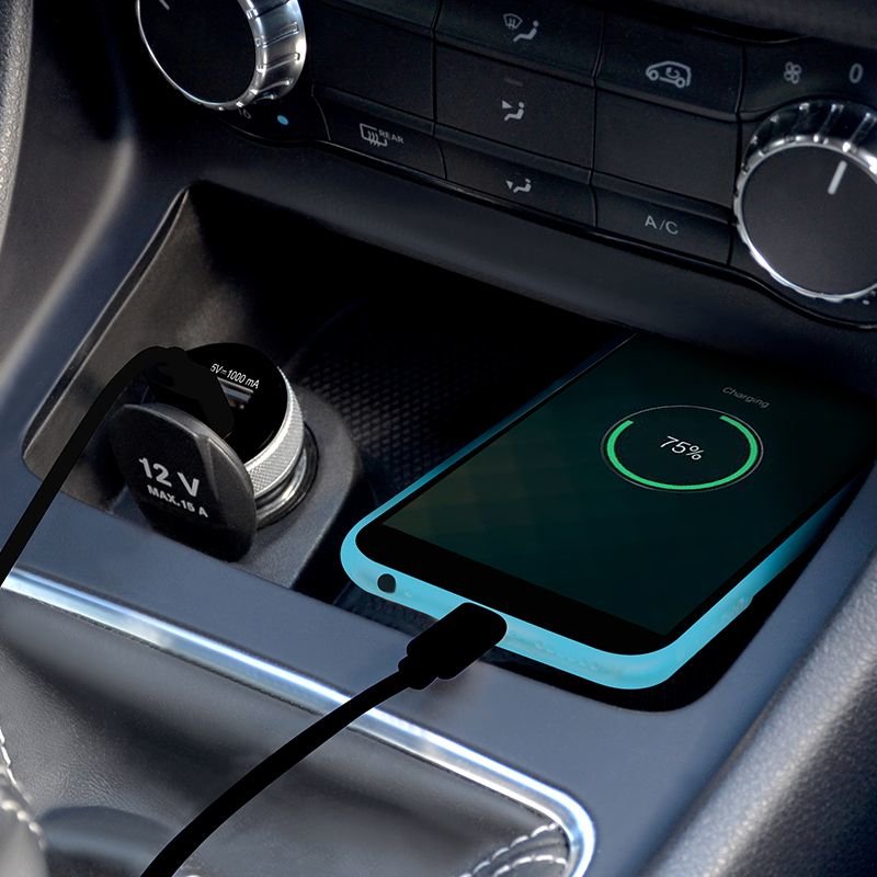 Car Charger 2 Usb & Type C