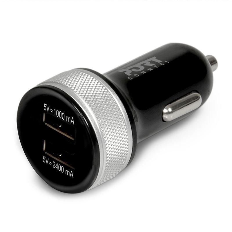 Car Charger 2 Usb & Type C