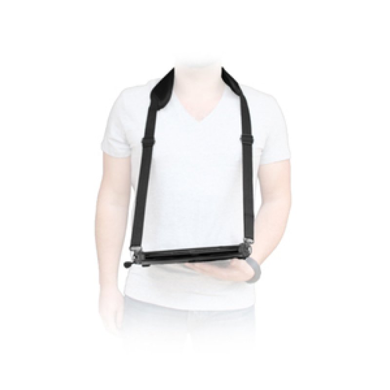 Mobilis ERGONOMIC SHOULDER . strap Notebook Black