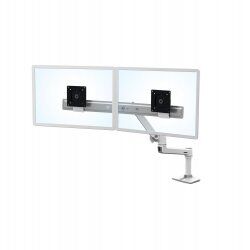 Ergotron LX Series Desk Dual Direct Arm 63,5 cm (25") Blanc Bureau
