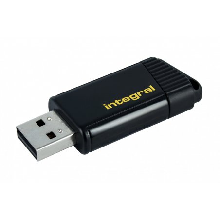 Integral 64GB USB2.0 DRIVE PULSE YELLOW USB flash drive USB Type-A 2.0