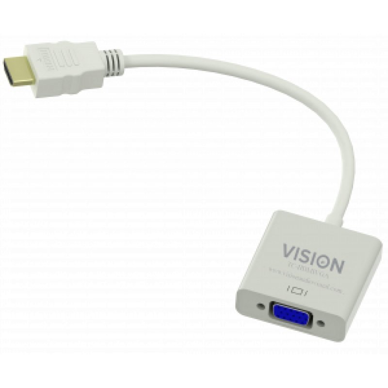 VISION compatible HDMI to VGA Adaptor