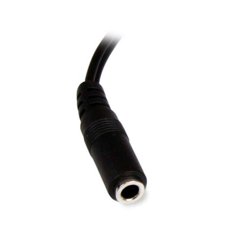 CABLE ADAPTADOR 15CM DE AUDIO JACK 3.5MM HEMBRA A RCA MACHO