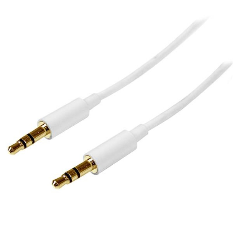 CABLE 2M AUDIO ESTEREO 3.5MM MINIJACK PLUG MACHO MACHO