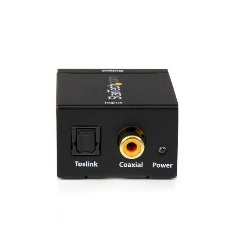 StarTech.com Convertisseur audio coaxial numérique ou Toslink optique SPDIF vers RCA stéréo