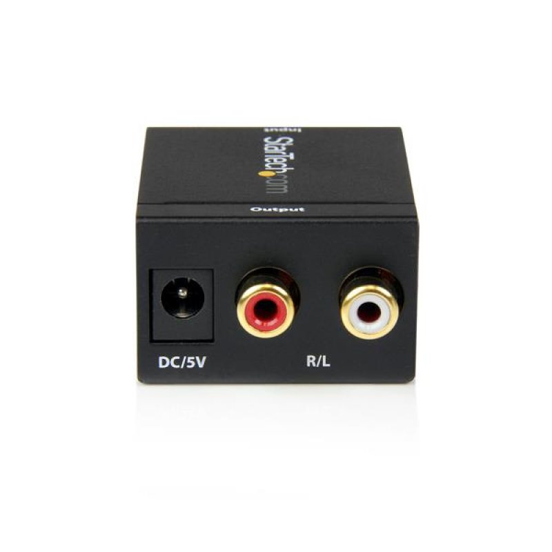 StarTech.com Convertisseur audio coaxial numérique ou Toslink optique SPDIF vers RCA stéréo
