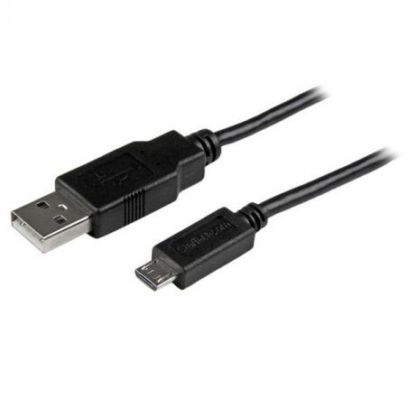 StarTech.com Câble de charge / synchronisation mobile USB A vers Micro B slim de 15 cm pour smartphone et tablette - M/