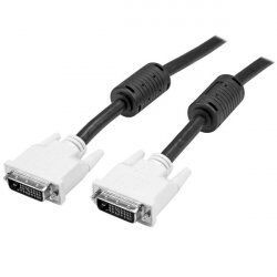 StarTech.com DVI-D Dual Link Kabel 5m (Stecker/Stecker) - DVI 24+1 Pin Monitorkabel Dual Link - DVI Anschlusskabel mit 