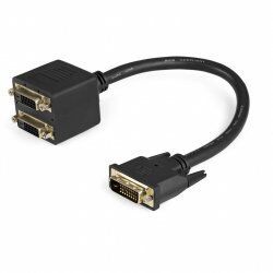 DIGITAL VIDEO SPLITTER CABLE 1 FT DVI-D TO 2X DVI-D M/F