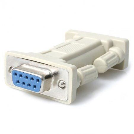 ADAPTATEUR NULL MODEM DB9 SERIE RS232 - F/F