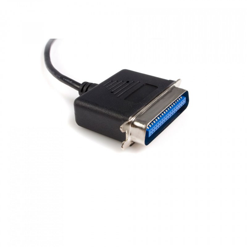 StarTech.com USB auf Parallel Adapter Kabel 3m - Centronics / IEEE1284 Druckerkabel zu USB - Stecker / Stecker - Parall
