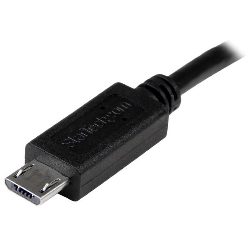 CABLE USB OTG MICRO USB VERS MICRO USB DE 20 CM - M/M