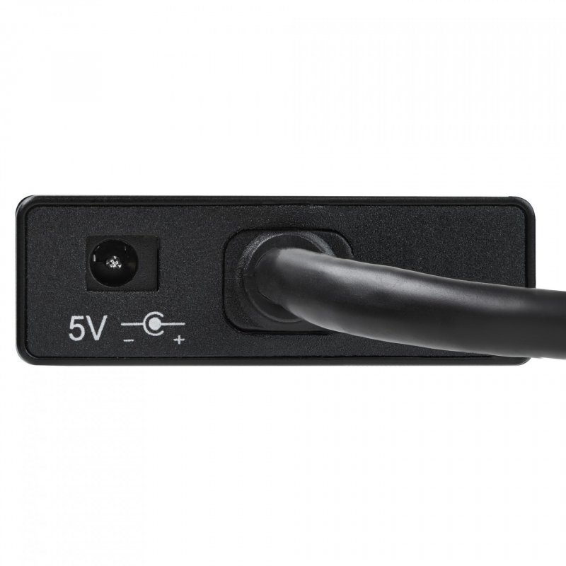 StarTech.com 3-Port Portable USB 3.0 Hub plus Gigabit Ethernet - Aluminum with Built-in Cable~3-Port Portable USB 3.0 Hu