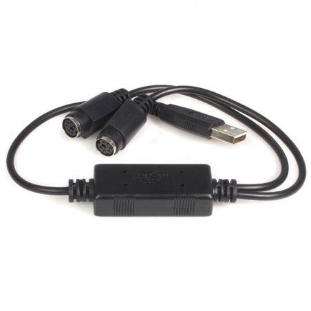 ADAPTATEUR USB VERS PS2 POUR CLAVIER ET SOURIS