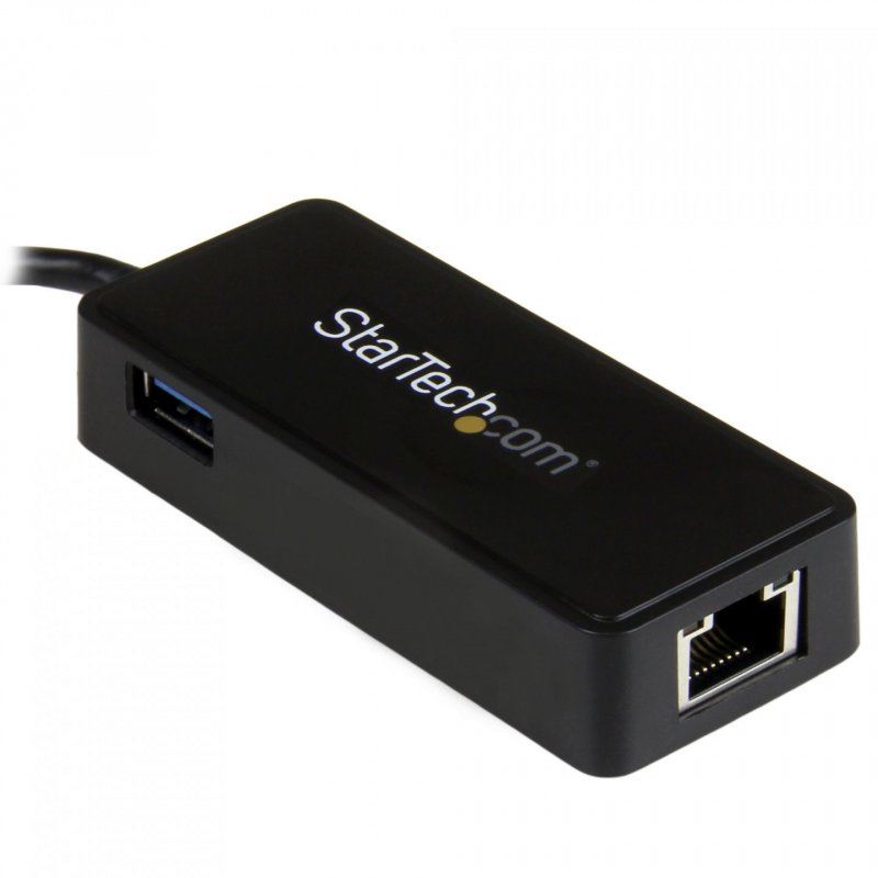 StarTech.com Adaptateur réseau USB-C vers RJ45 Gigabit Ethernet avec port USB supplémentaire - M/F - USB 3.1 Gen 1 (5 