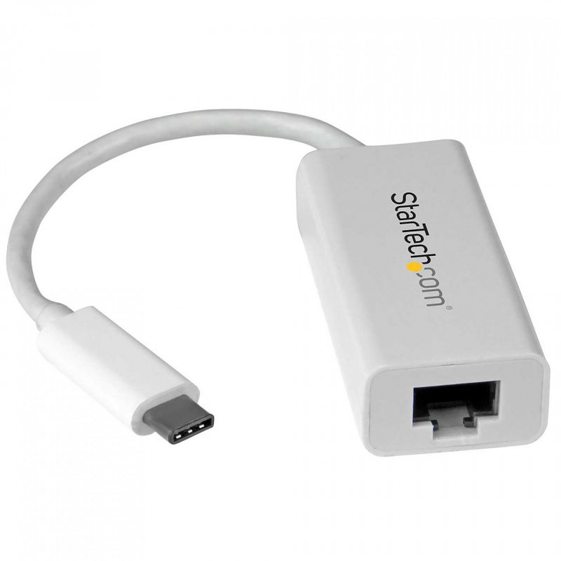 ADAPTATEUR RESEAU USB-C VERS GBE - M/F - USB 3.1 - BLANC
