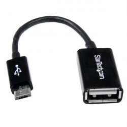 MICRO USB MALE TO USB FMALE OTG HOST CABLE ADAPTER