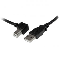 CABLE IMPRIMANTE USB 2.0 A VERS USB B COUDE A GAUCHE M/M 3 M