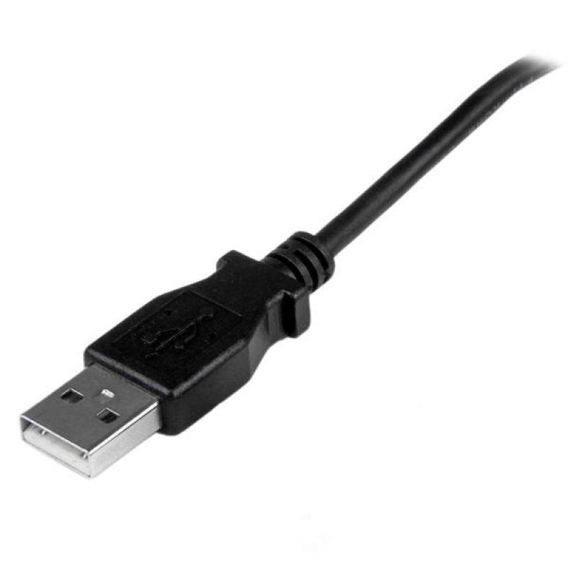 2M ANGLED MICRO USB CABLE - USB TO UP ANGLE MICRO USB