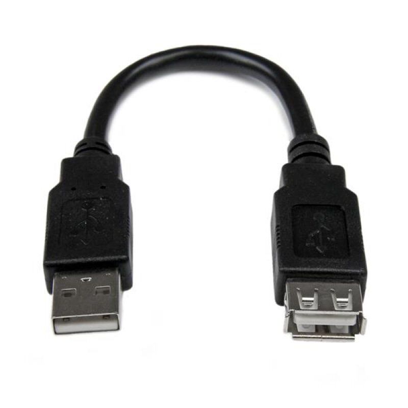 CABLE D EXTENSION USB A VERS USB A - 15 2 CM - M/F