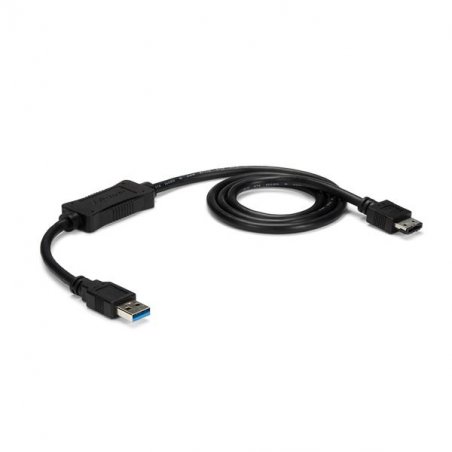 StarTech.com USB 3.0 to eSATA HDD / SSD / ODD Adapter Cable - 3ft eSATA Hard Drive to USB 3.0 Adapter Cable - SATA 6 Gbp