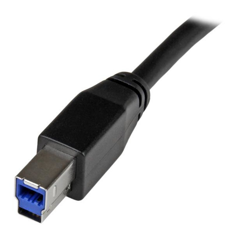 StarTech.com 5m Aktives USB 3.0 USB-A auf USB-B Kabel - USB A zu USB B Anschlusskabel - USB 3.1 Gen 1 (5 Gbit/s) - USB-