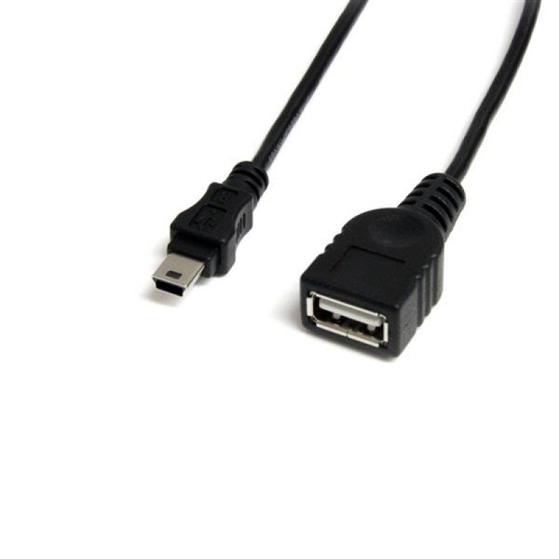 StarTech.com Câble Mini USB 2.0 de 30cm - USB A vers Mini B - F/M